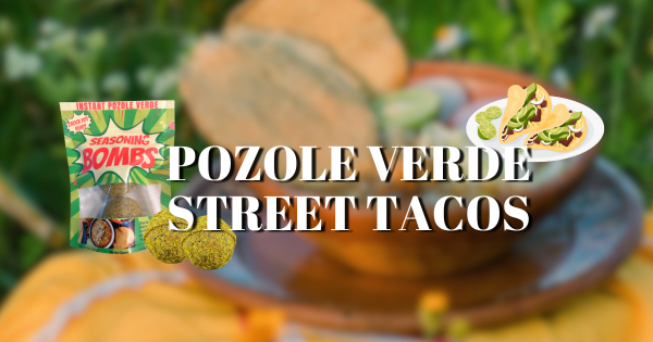 Pozole verde street tacos recipe