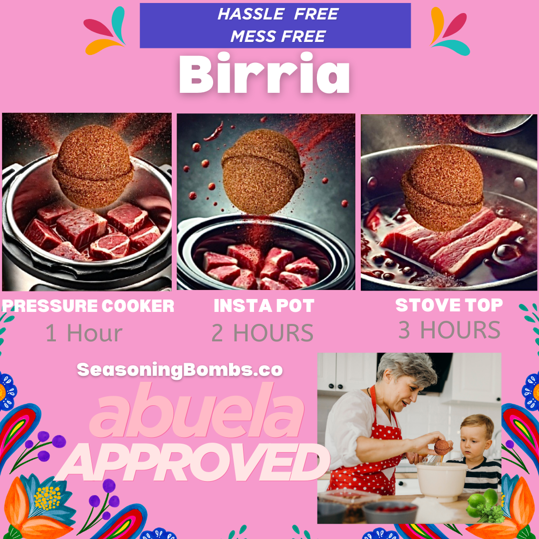 Birria seasoning Bombs Holiday Special