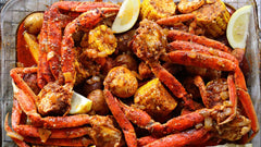 Seafood Boil made seafood boil bomb by Birria Queen